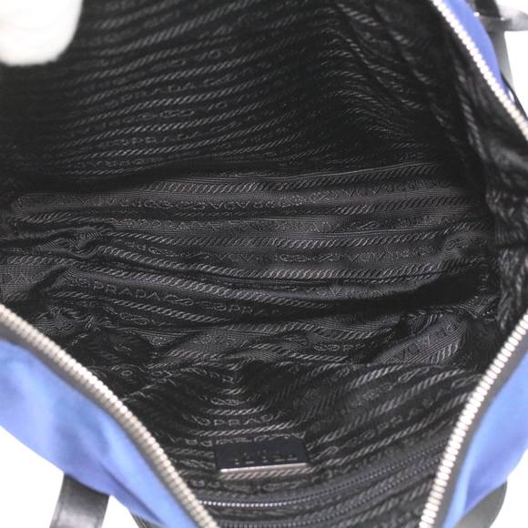 PRADA Tote Bag Nylon Blue Auth ep587 - Picture 11 of 16